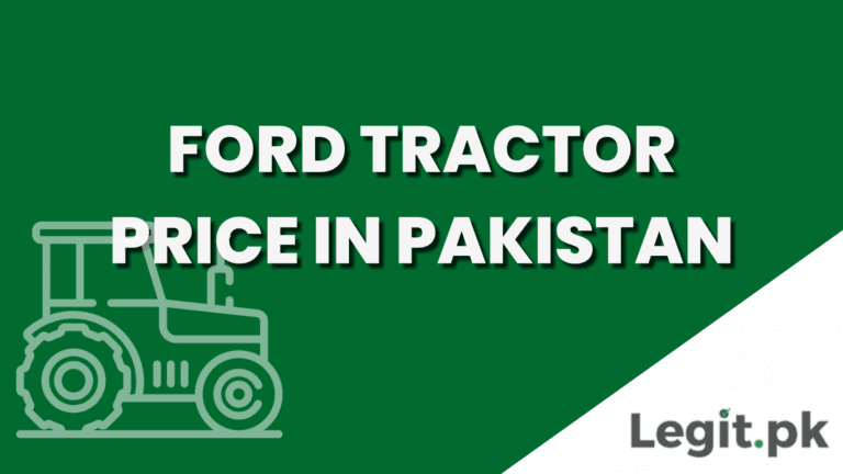 Ford Tractor Price In Pakistan