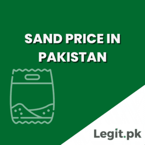 Sand Price in Pakistan