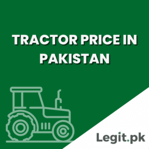 Tractor Price in Pakistan