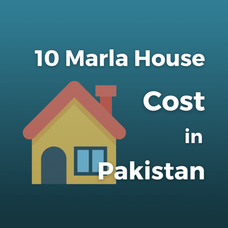 Construction Cost of 10 Marla House