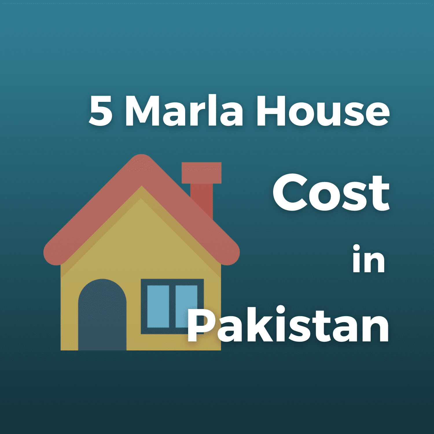 construction cost of 5 marla house