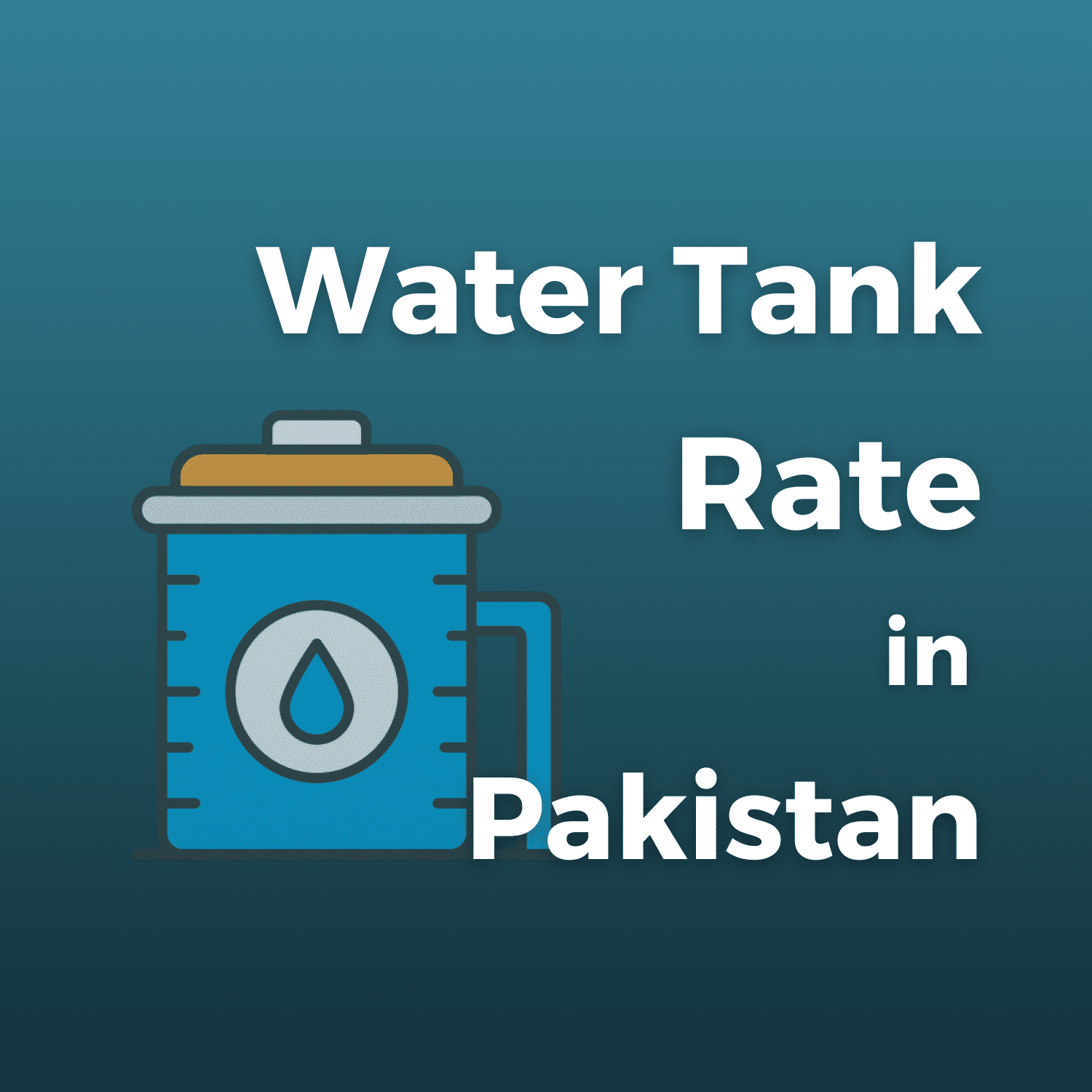 water tank price in pakistan